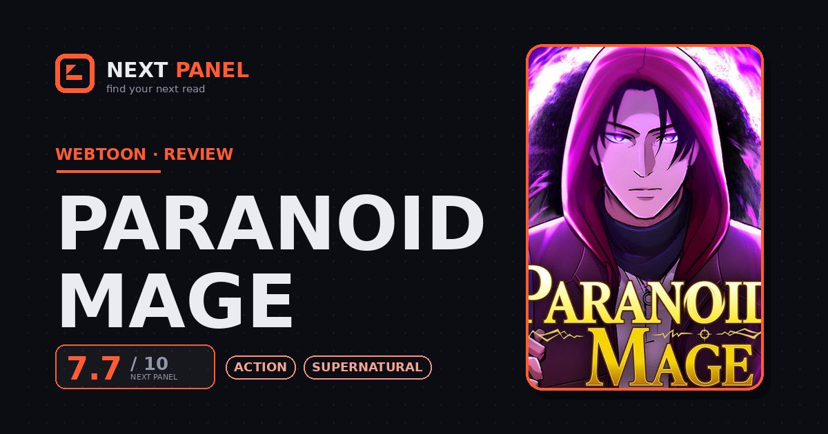 Paranoid Mage cover - Next Panel review