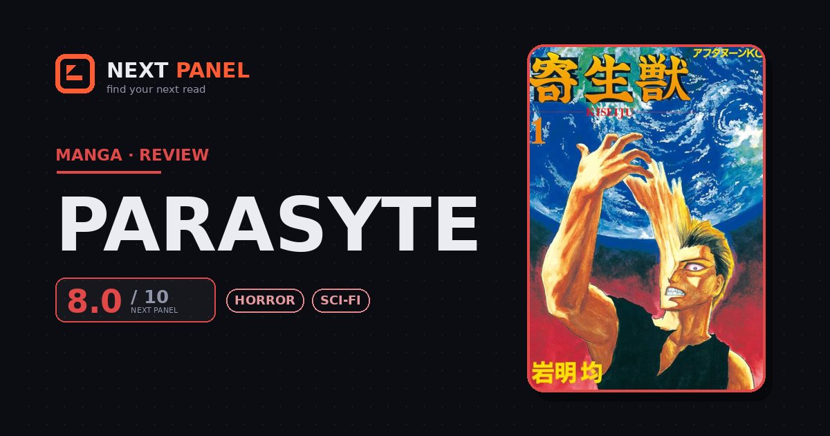 Parasyte cover - Next Panel review