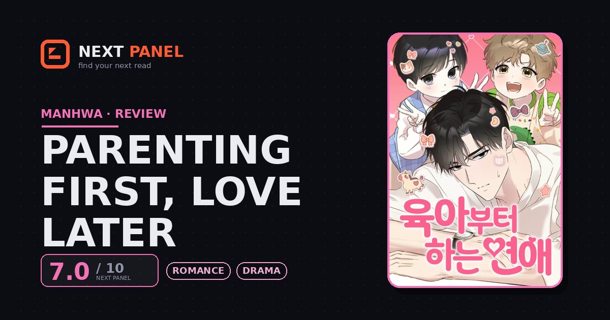 Parenting First, Love Later cover - Next Panel review