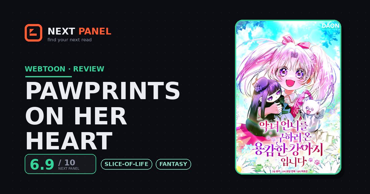 Pawprints on Her Heart cover - Next Panel review