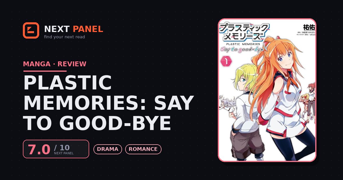 Plastic Memories: Say to Good-bye cover - Next Panel review