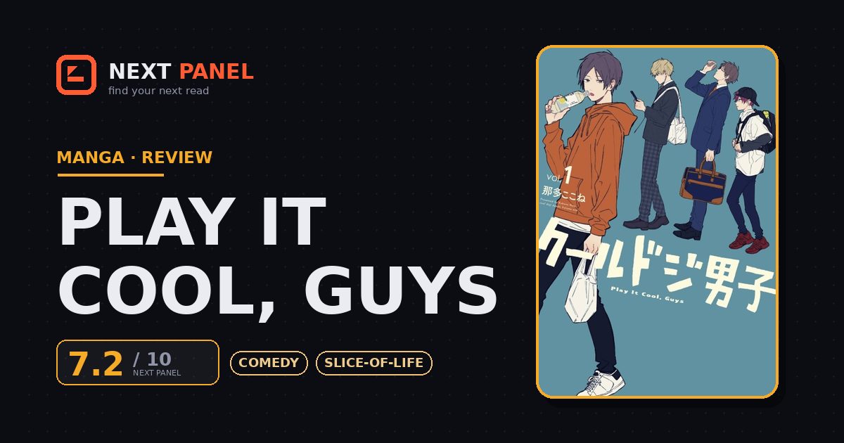 Play It Cool, Guys cover - Next Panel review