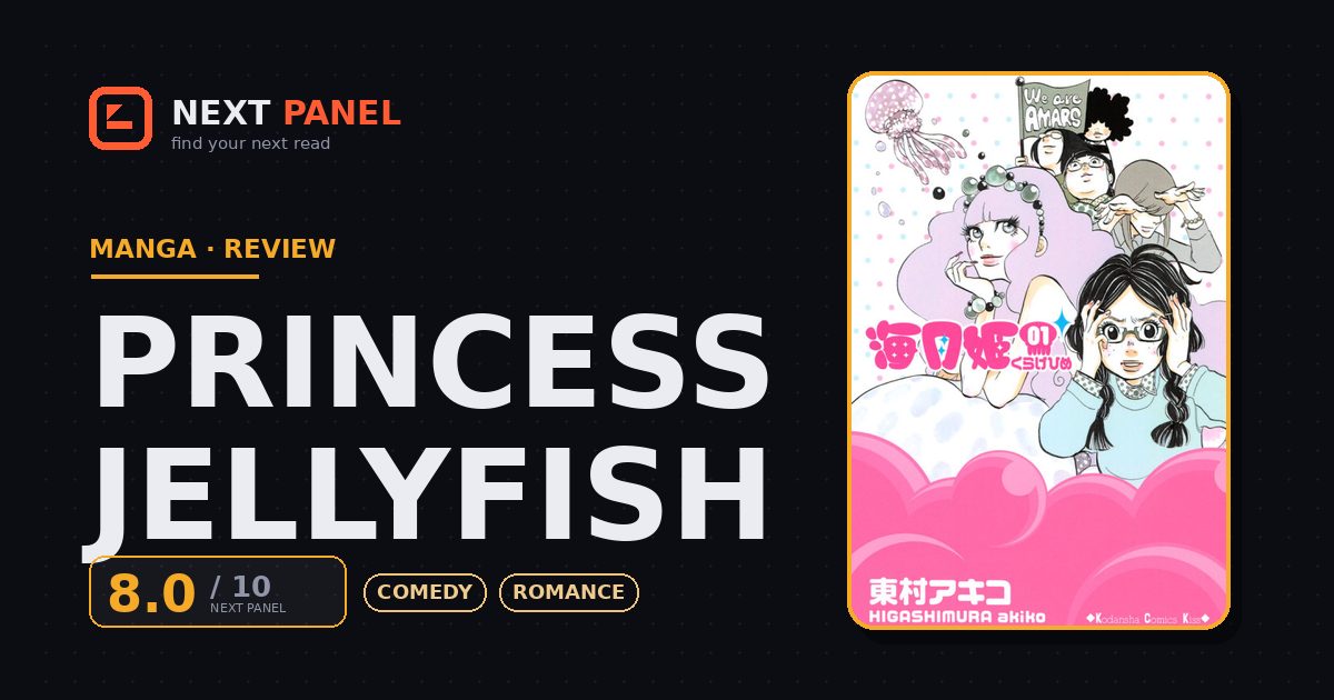 Princess Jellyfish cover - Next Panel review
