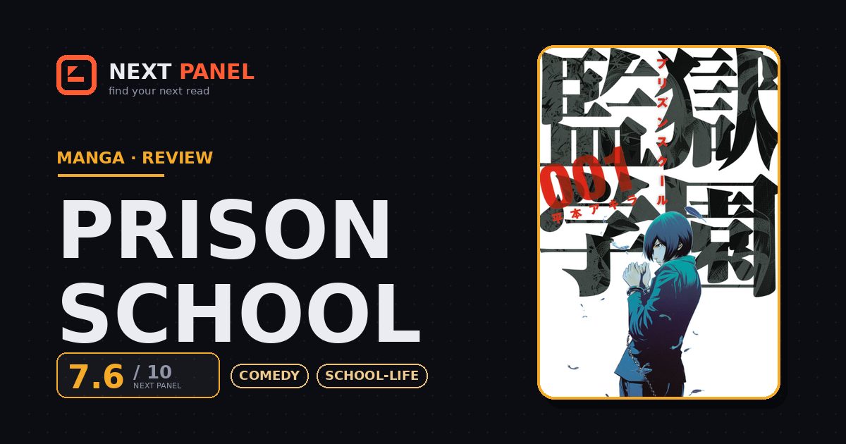 Prison School cover - Next Panel review