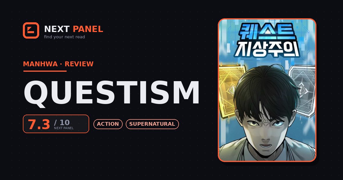 QUESTISM cover - Next Panel review