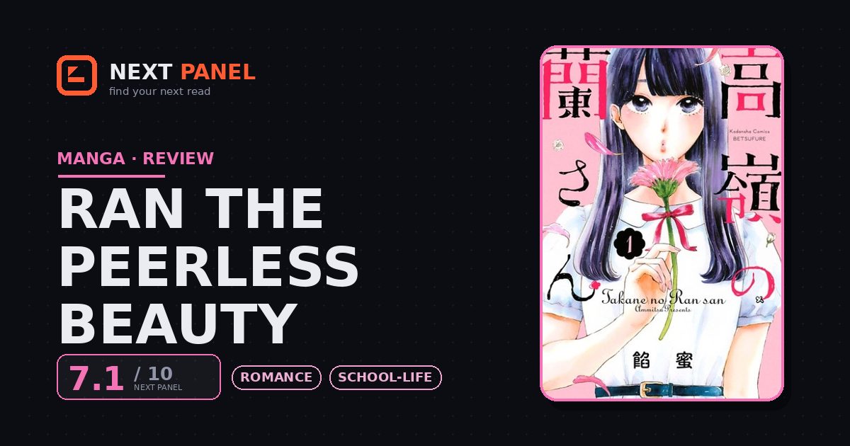Ran the Peerless Beauty cover - Next Panel review