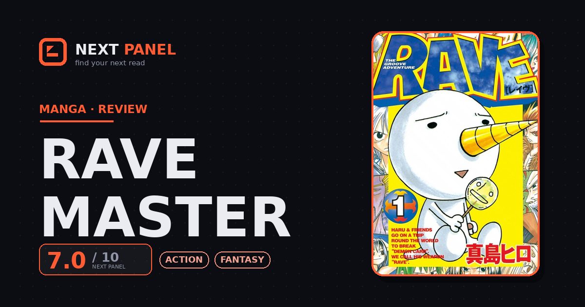 Rave Master cover - Next Panel review