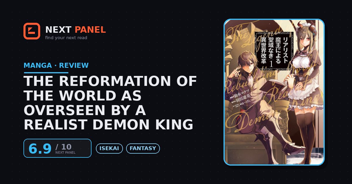 The Reformation of the World as Overseen by a Realist Demon King cover - Next Panel review