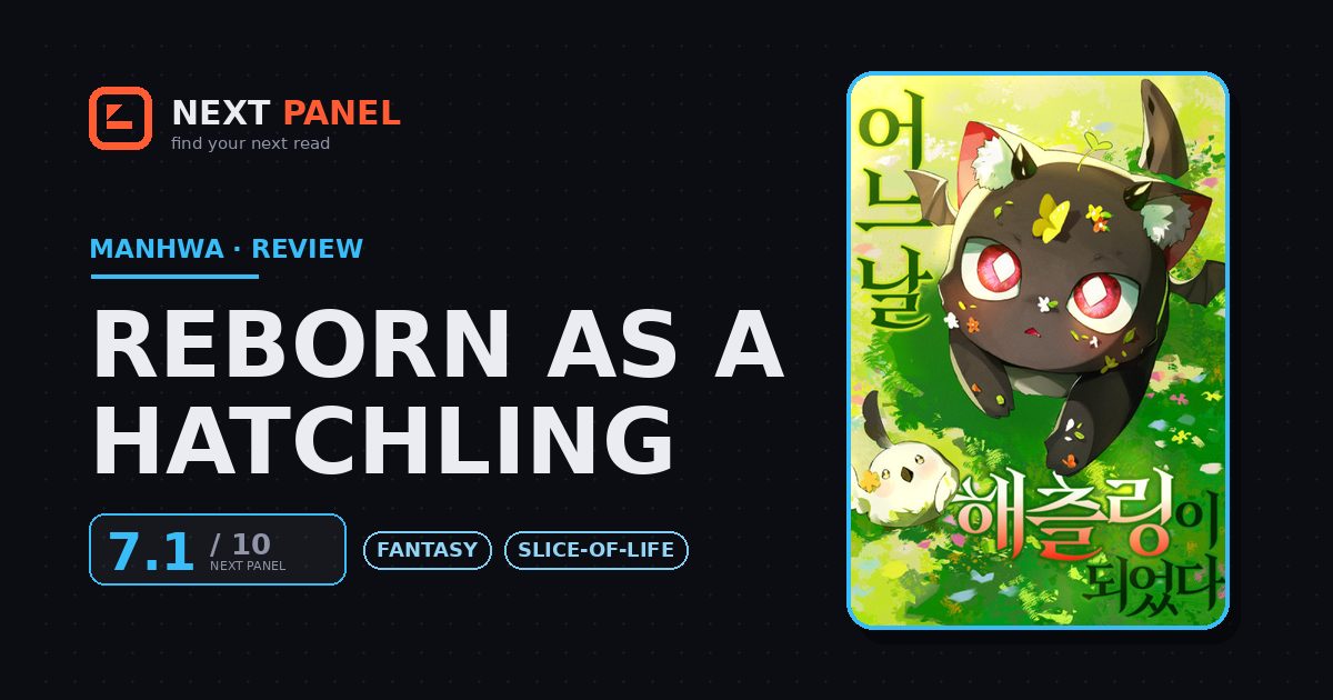 Reborn as a Hatchling cover - Next Panel review