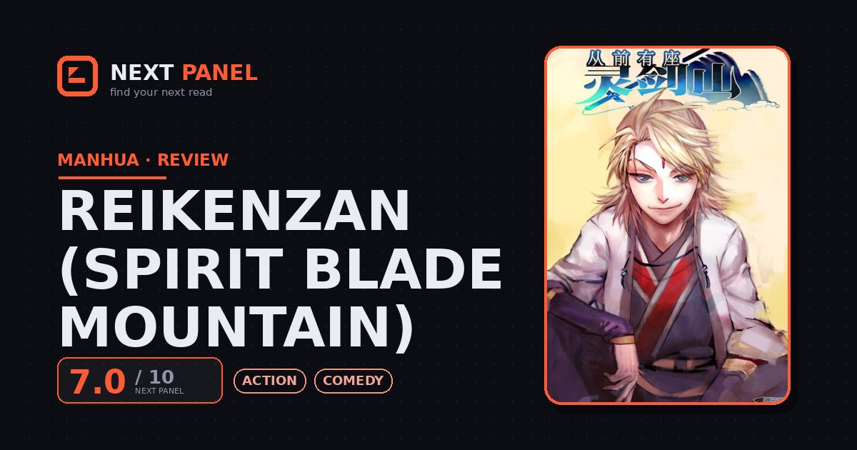 Reikenzan (Spirit Blade Mountain) cover - Next Panel review