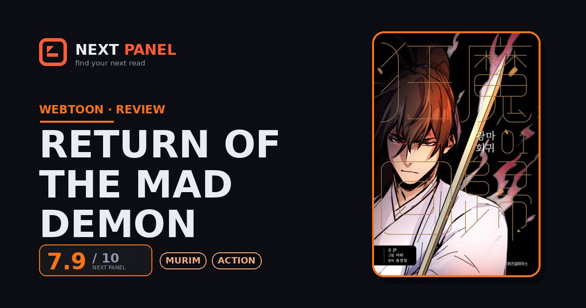 Return of the Mad Demon cover - Next Panel review
