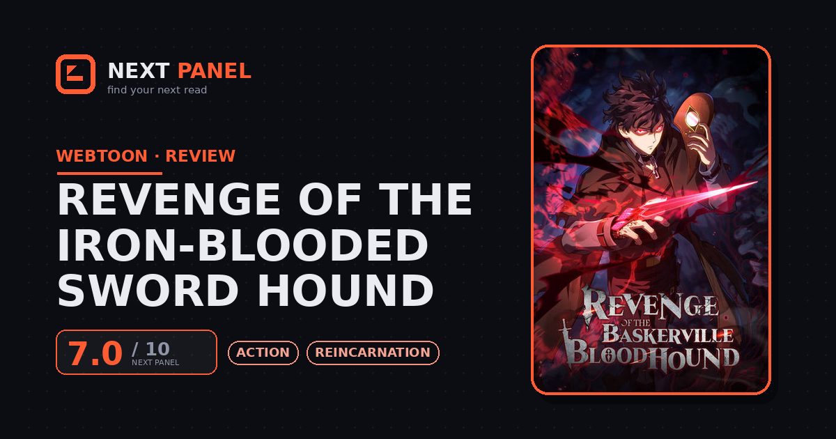 Revenge of the Iron-Blooded Sword Hound cover - Next Panel review