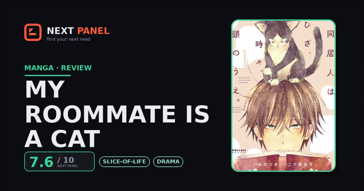 My Roommate Is a Cat cover - Next Panel review