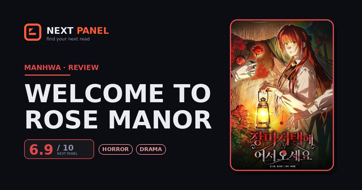 Welcome to Rose Manor cover - Next Panel review