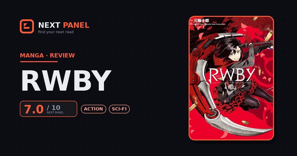 RWBY cover - Next Panel review