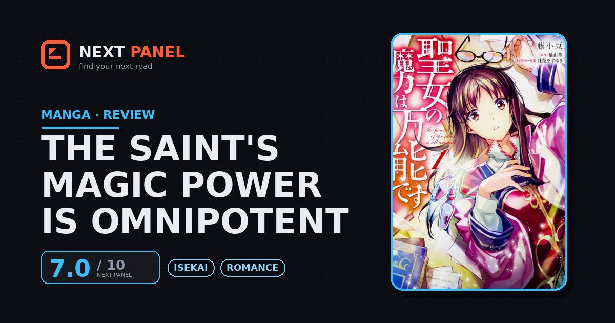 The Saint's Magic Power Is Omnipotent cover - Next Panel review