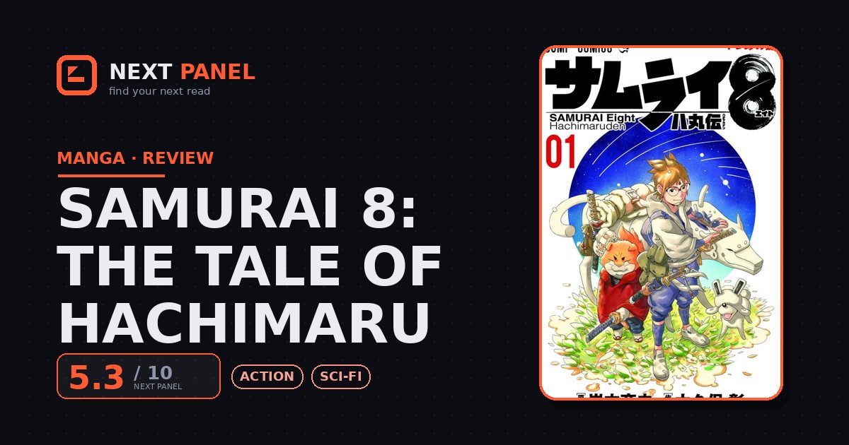 Samurai 8: The Tale of Hachimaru cover - Next Panel review