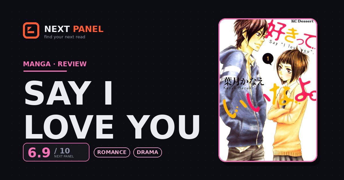 Say I Love You cover - Next Panel review