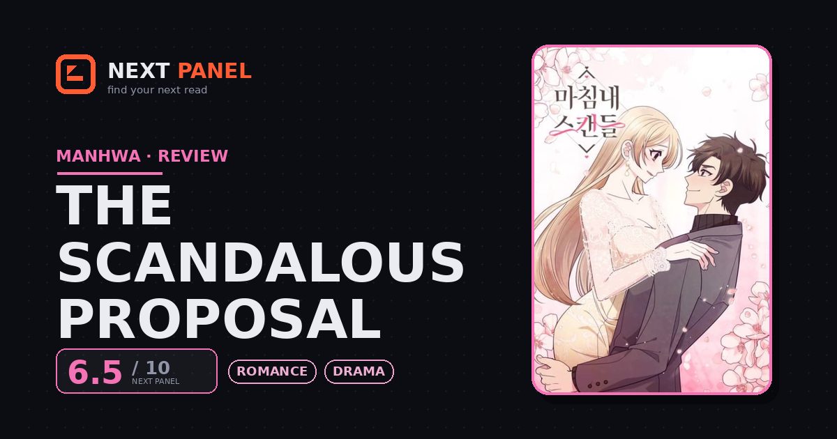 The Scandalous Proposal cover - Next Panel review