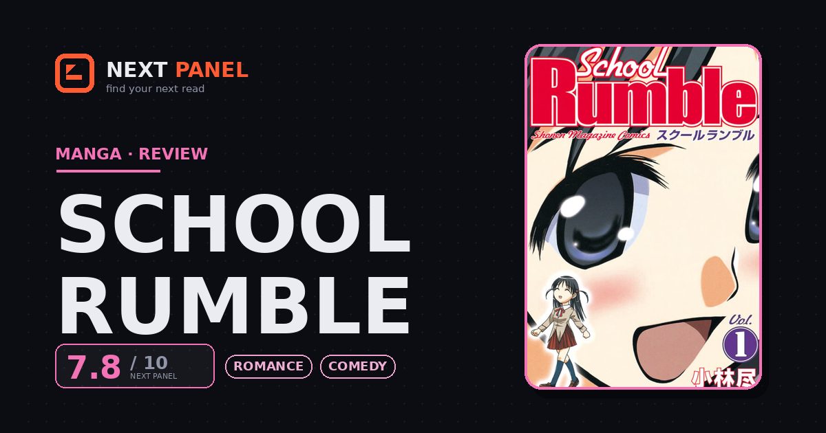 School Rumble cover - Next Panel review
