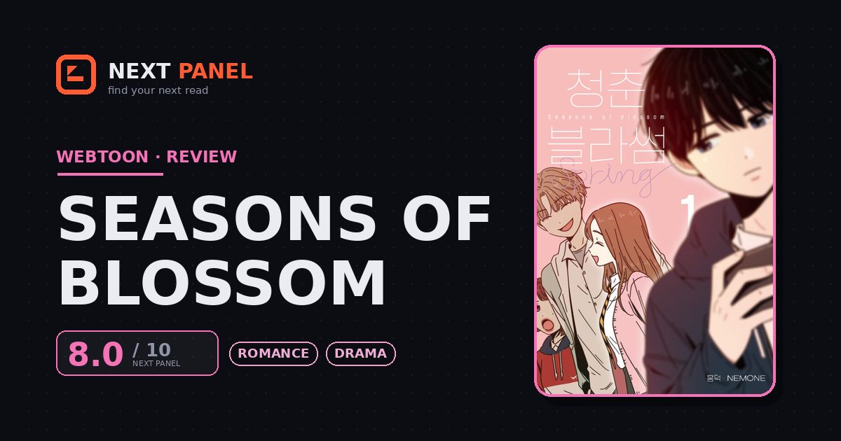 Seasons of Blossom cover - Next Panel review