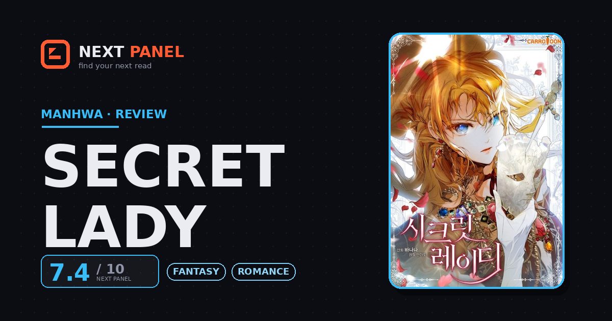 Secret Lady cover - Next Panel review