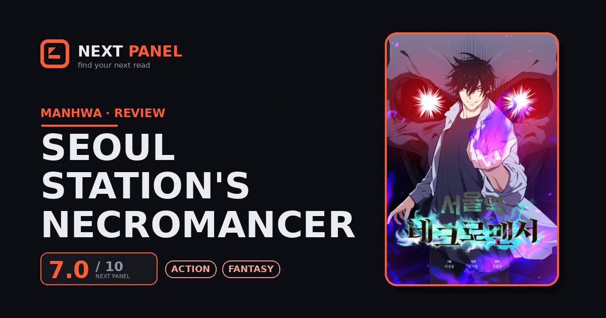 Seoul Station's Necromancer cover - Next Panel review