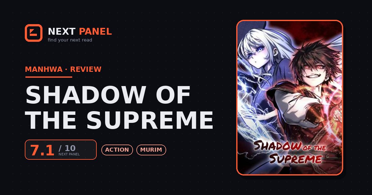 Shadow of the Supreme cover - Next Panel review