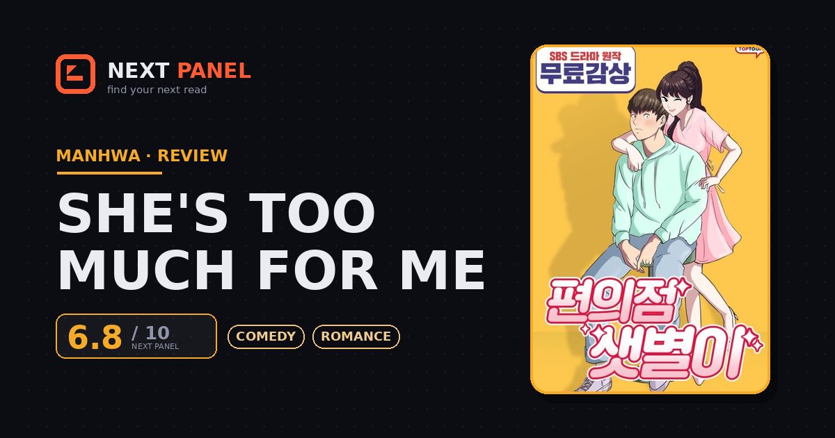 She's Too Much for Me cover - Next Panel review