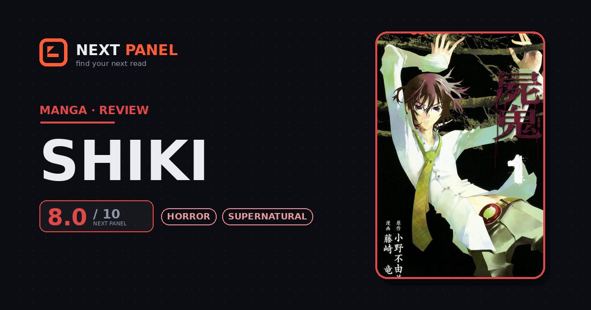 Shiki cover - Next Panel review