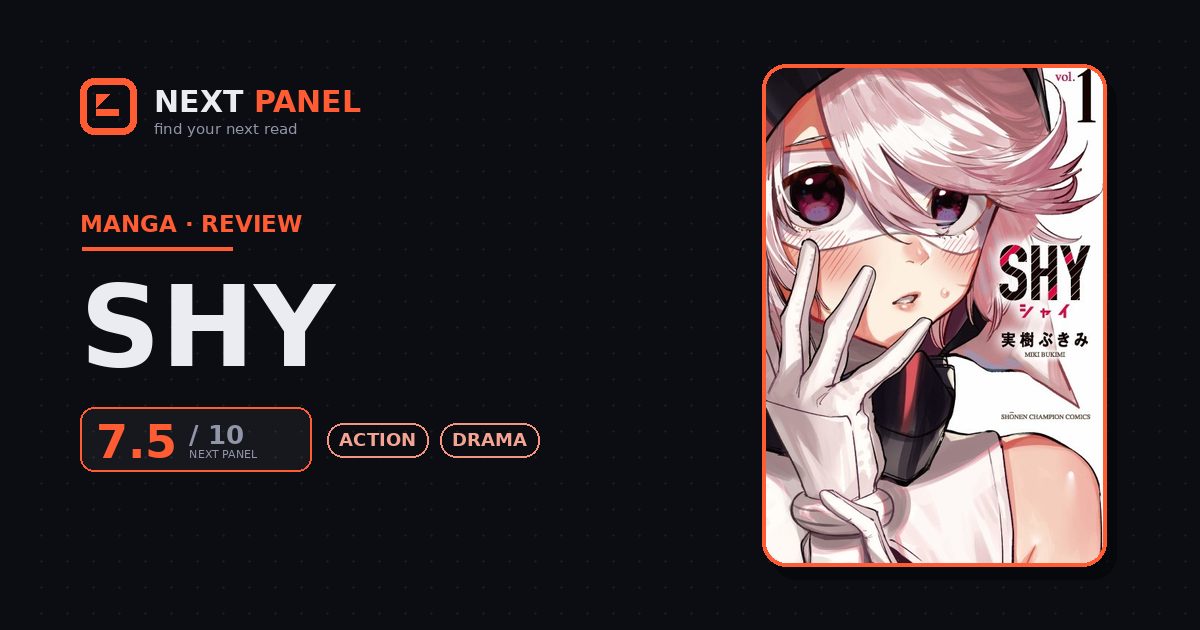 Shy cover - Next Panel review