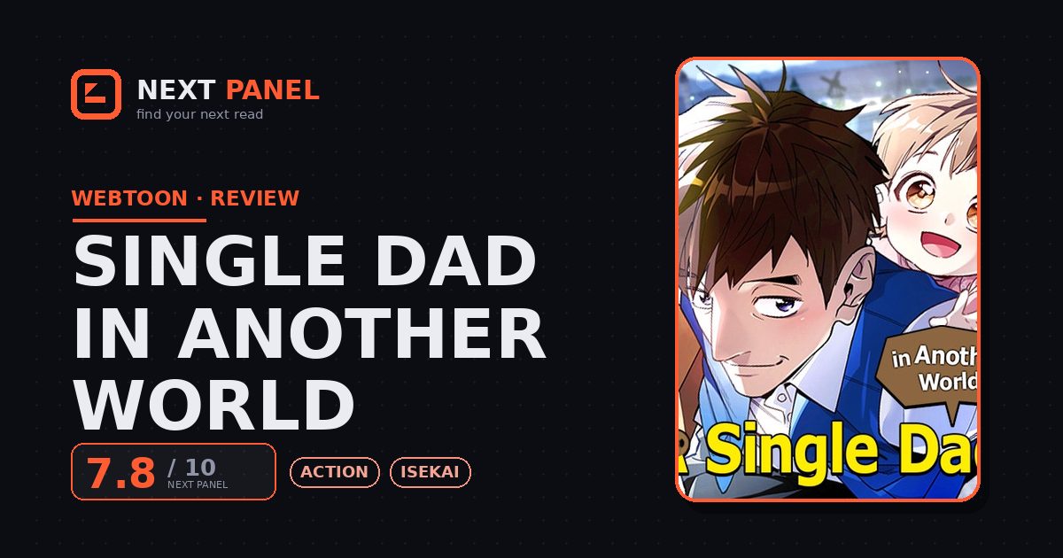 Single Dad in Another World cover - Next Panel review