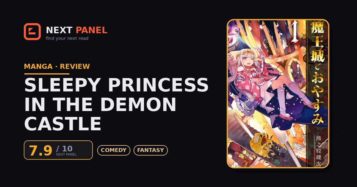 Sleepy Princess in the Demon Castle cover - Next Panel review
