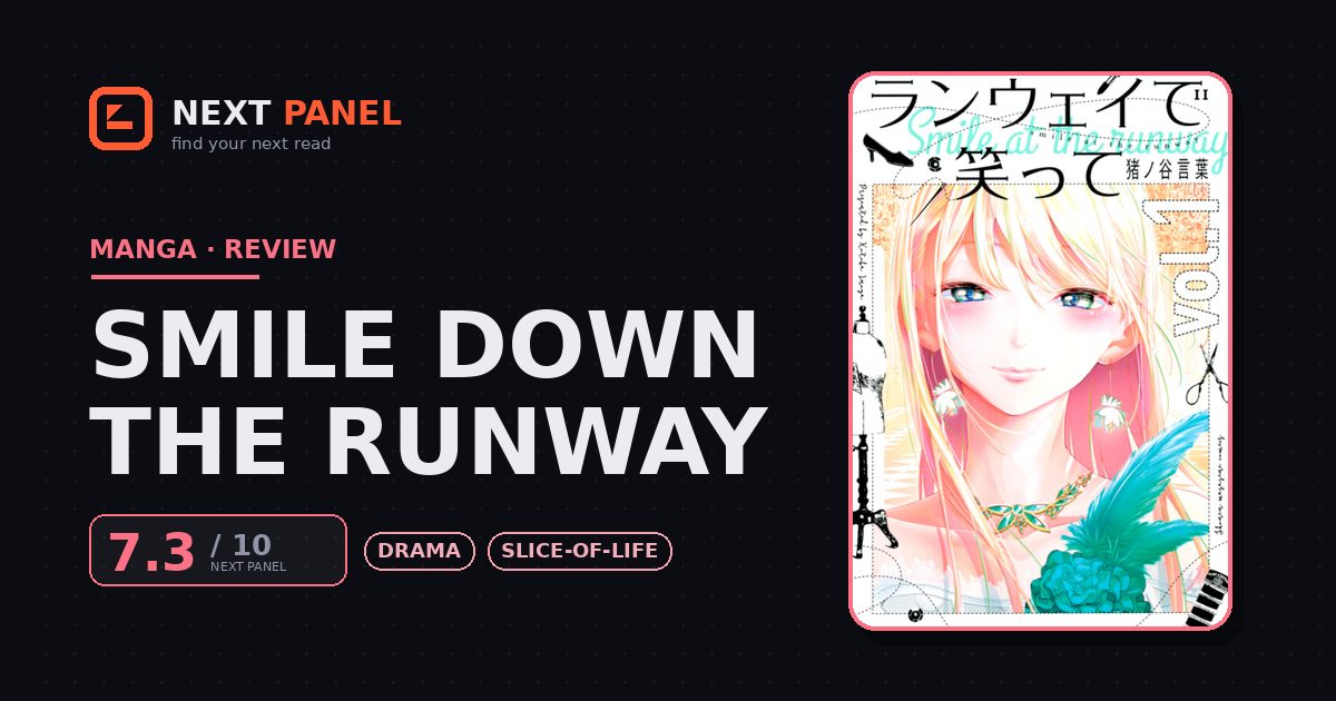 Smile Down the Runway cover - Next Panel review
