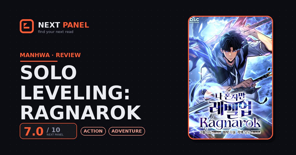 Solo Leveling: Ragnarok cover - Next Panel review
