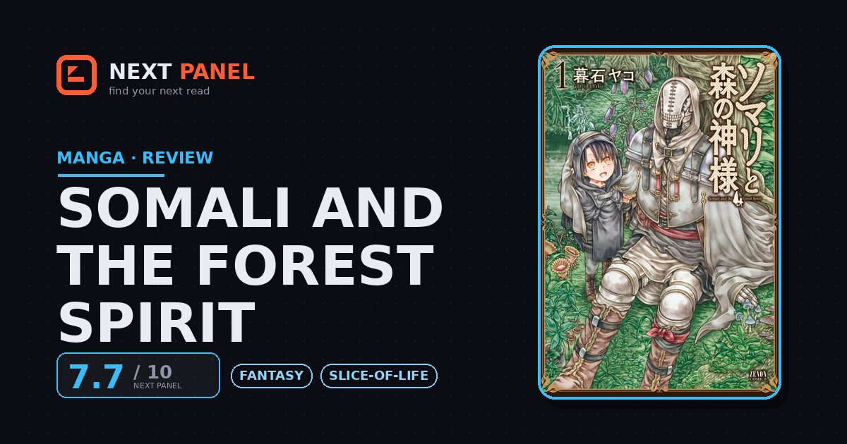 Somali and the Forest Spirit cover - Next Panel review