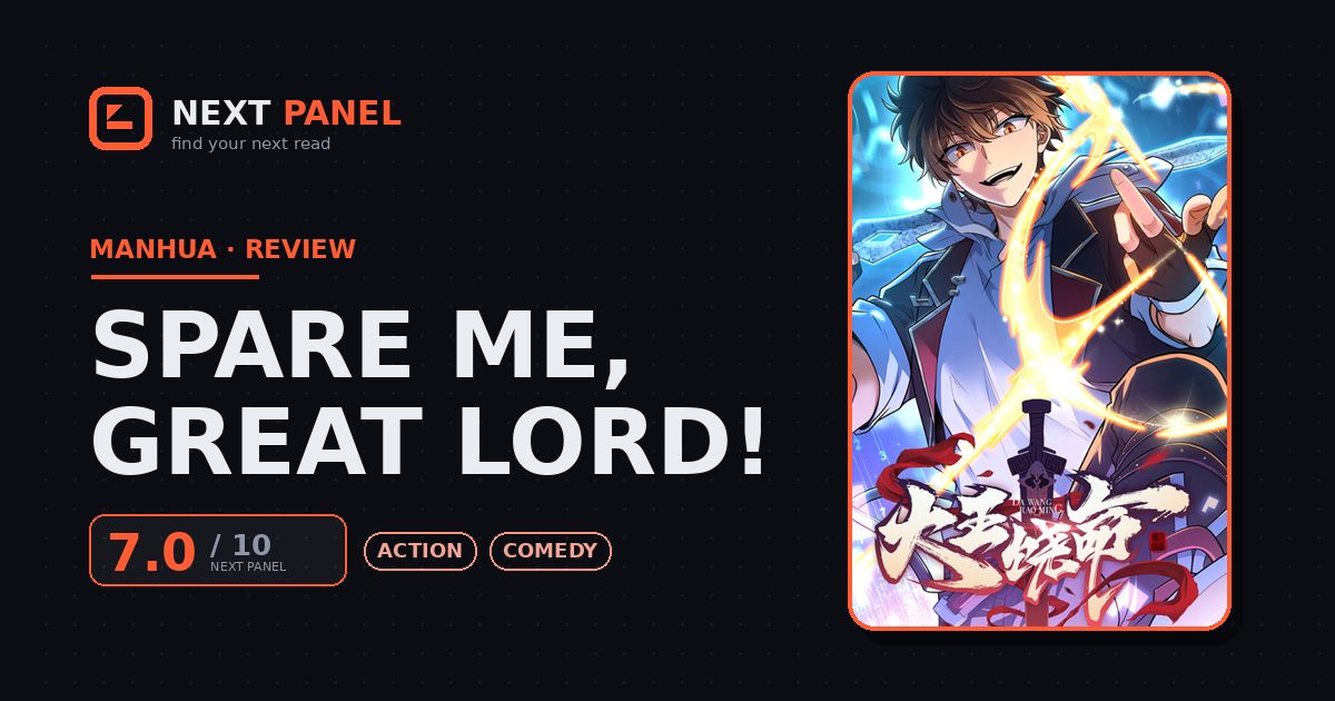 Spare Me, Great Lord! cover - Next Panel review
