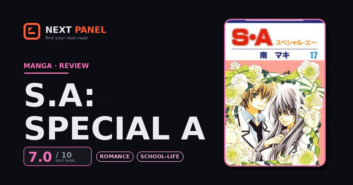 S.A: Special A cover - Next Panel review