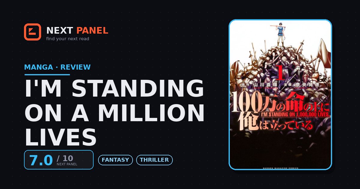 I'm Standing on a Million Lives cover - Next Panel review
