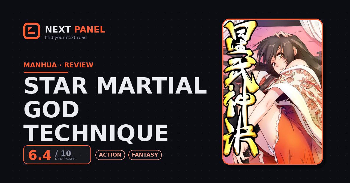 Star Martial God Technique cover - Next Panel review