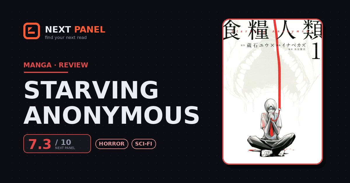 Starving Anonymous cover - Next Panel review