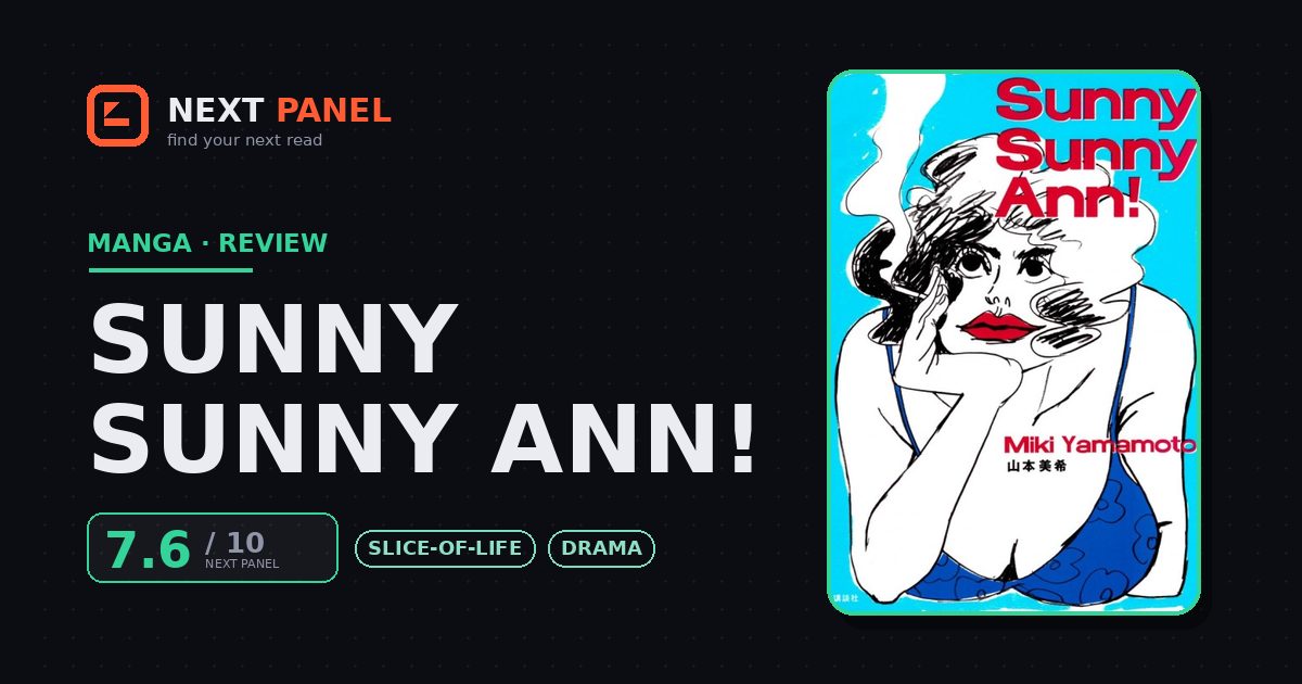 Sunny Sunny Ann! cover - Next Panel review
