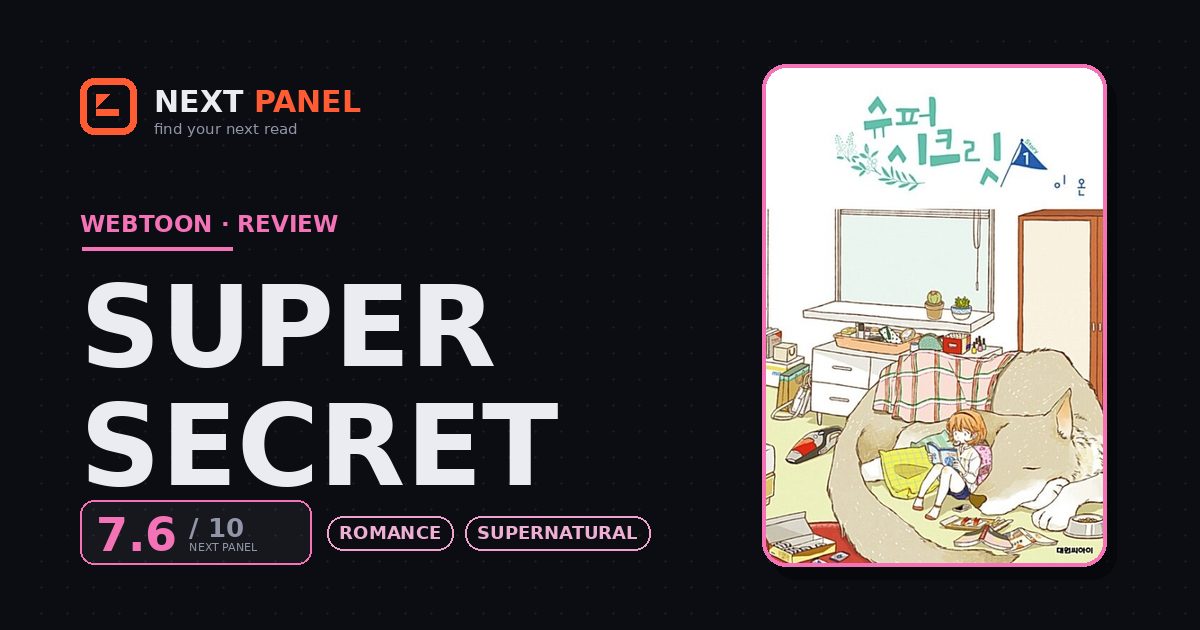 Super Secret cover - Next Panel review