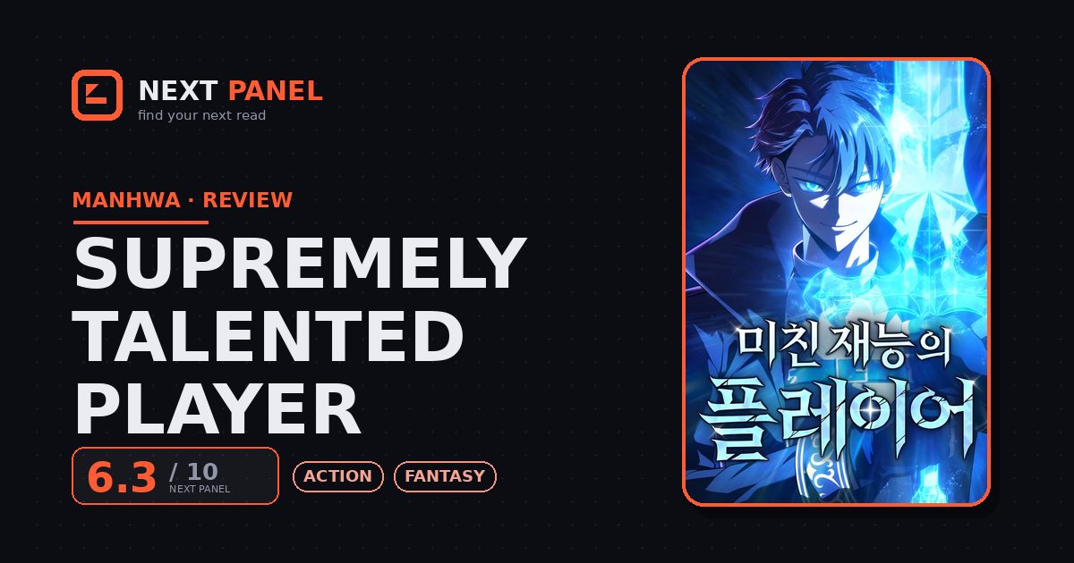 Supremely Talented Player cover - Next Panel review