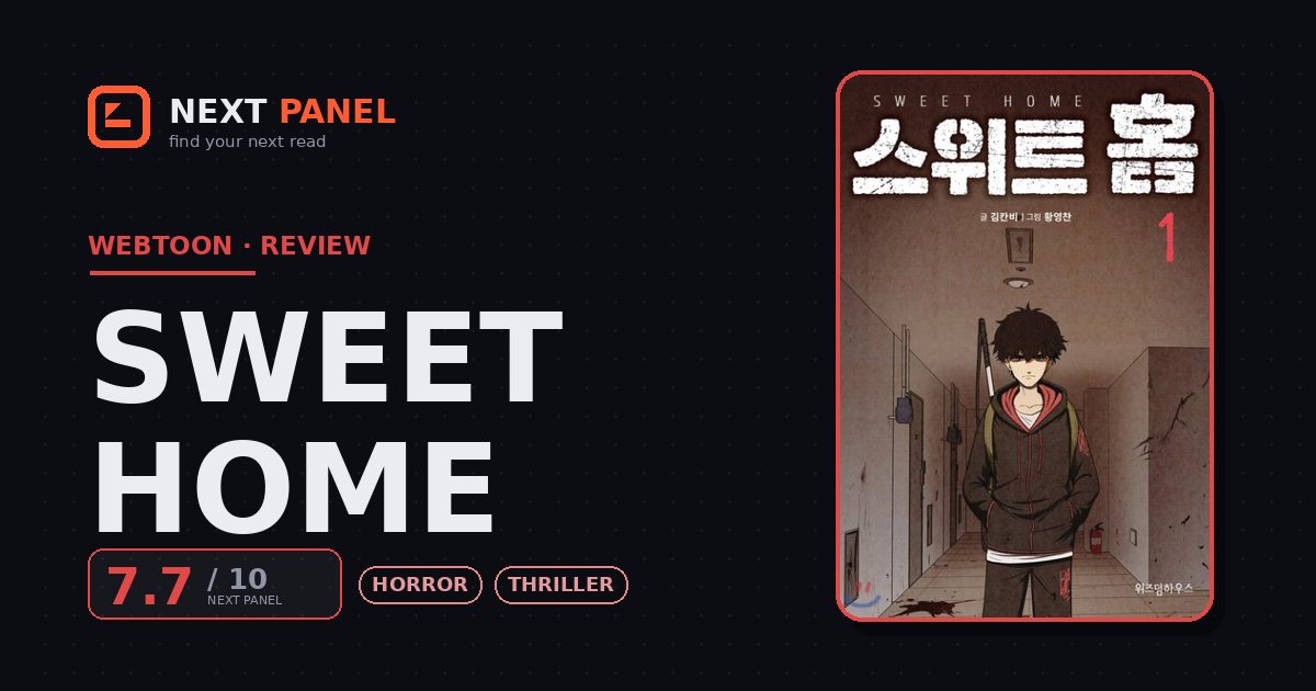 Sweet Home cover - Next Panel review