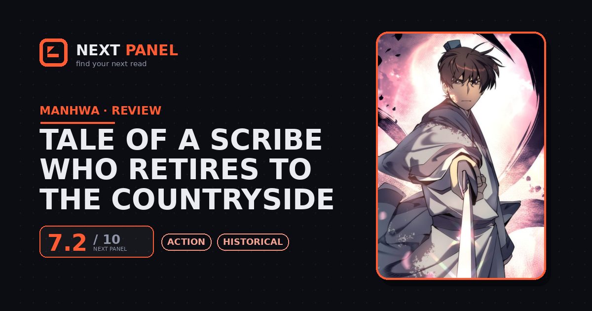 Tale of a Scribe Who Retires to the Countryside cover - Next Panel review