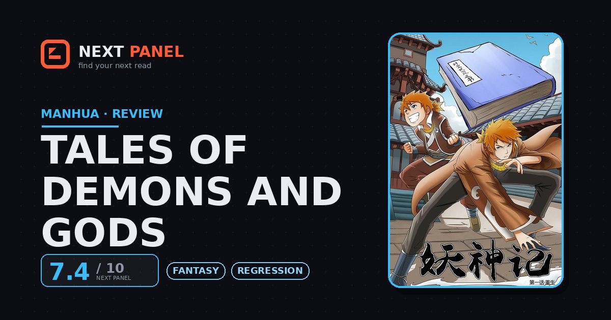 Tales of Demons and Gods cover - Next Panel review