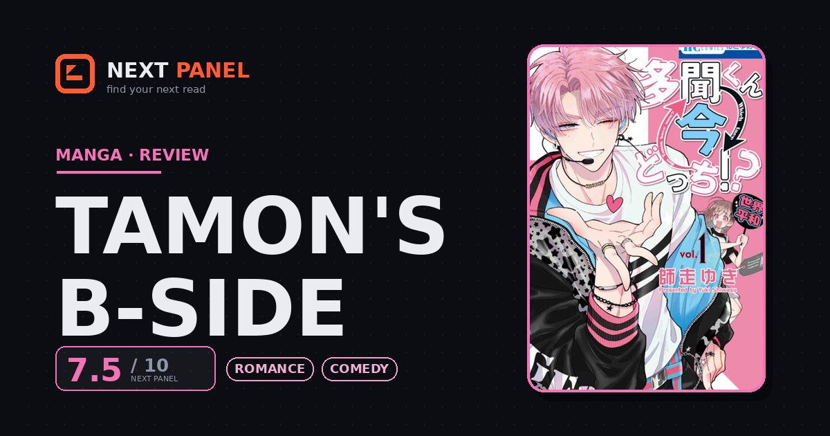 Tamon's B-Side cover - Next Panel review