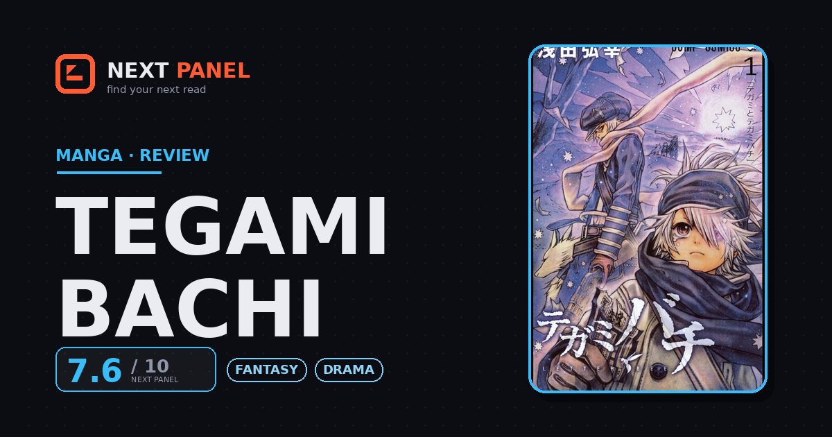 Tegami Bachi cover - Next Panel review