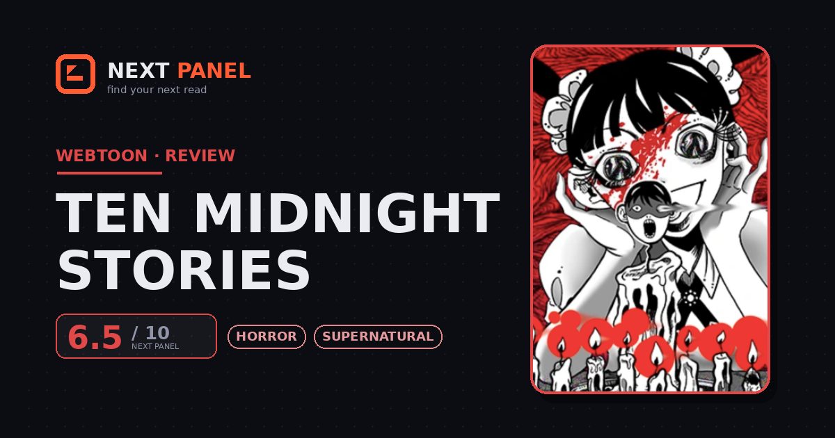 Ten Midnight Stories cover - Next Panel review